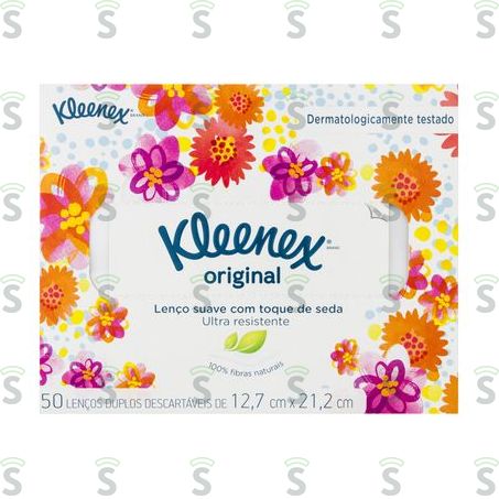  Lenço de Papel Kleenex Classic 50un