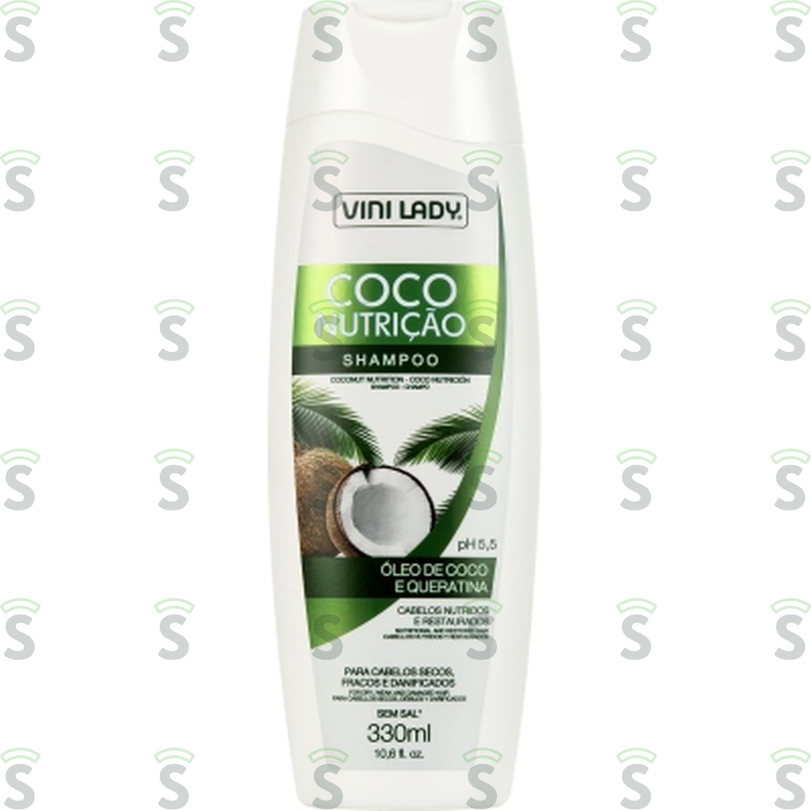 Vini lady-shampoo 330ml coco nutricao
