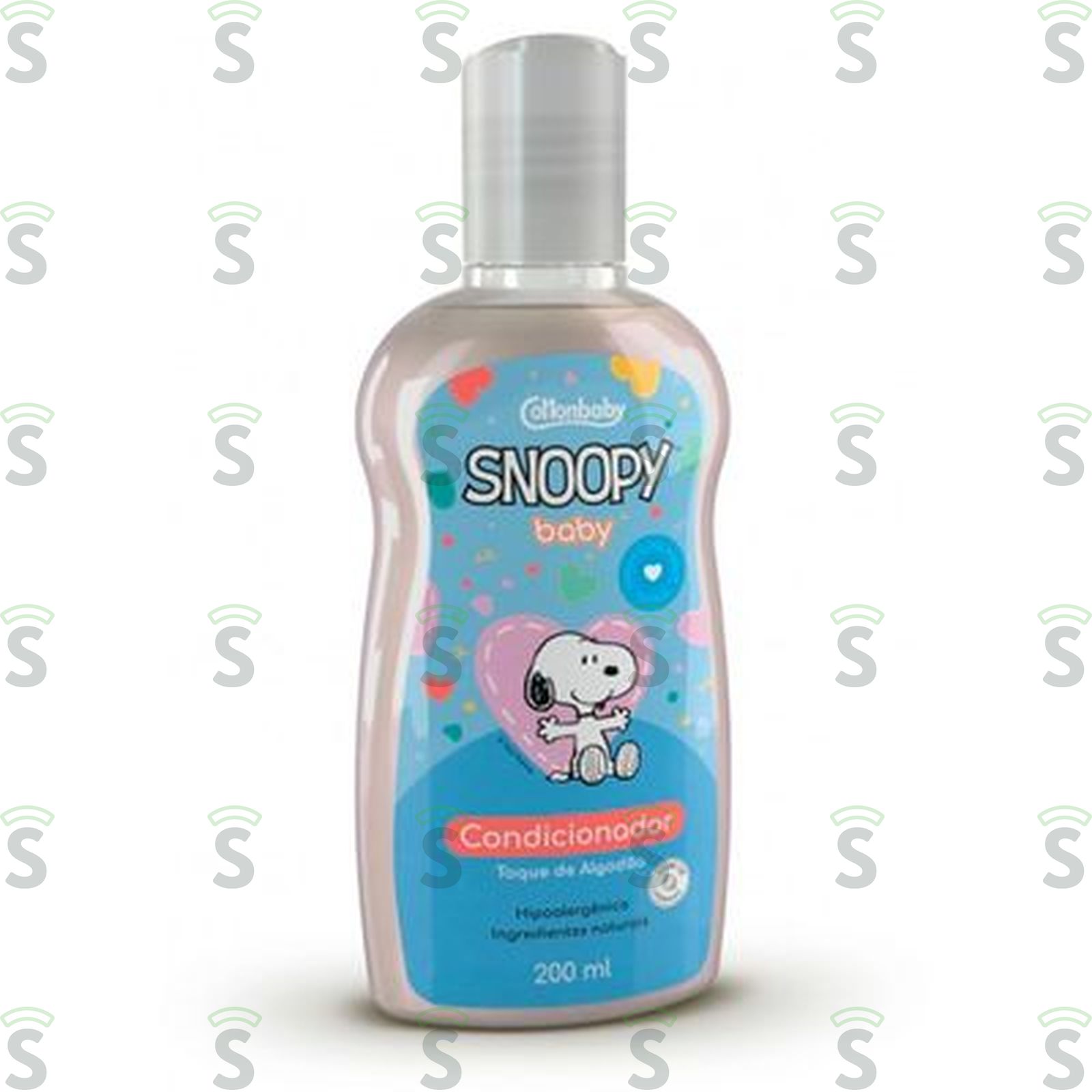 COND SNOOPY BABY 200ML COTTONBABY TOQUE ALGODAO
