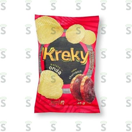  Kreky-batata Ondulada 40g Churrasco