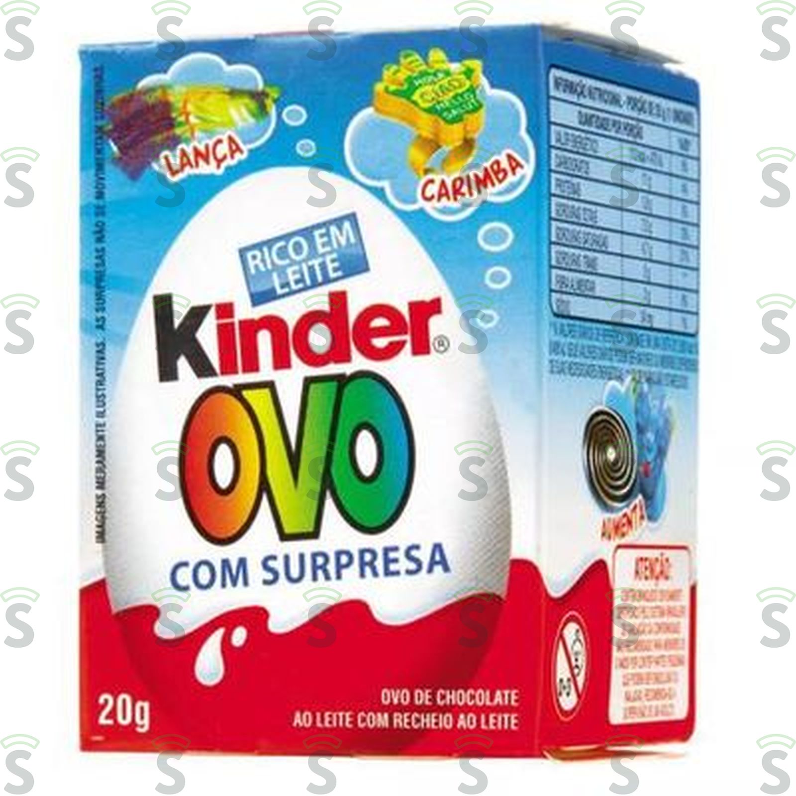 Kinder-ovo meninos 20g surpresa