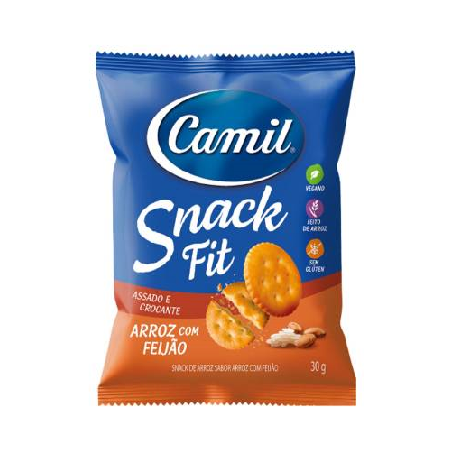Snack Fit Camil Arroz C/Feijão Carioca 30g