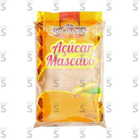  Açúcar Mascavo Dacolônia Pacote 500g