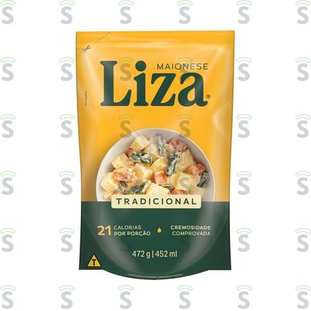 Maionese Liza Tradicional Sachê 472g