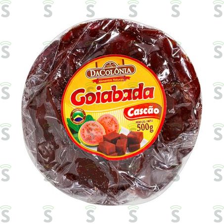  Goiabada Cascão Dacolônia Embalagem 500g