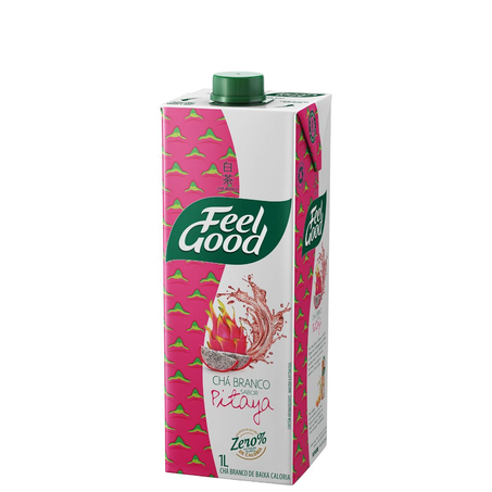 Chá Branco Feel Good 1 Litro - Pitaya