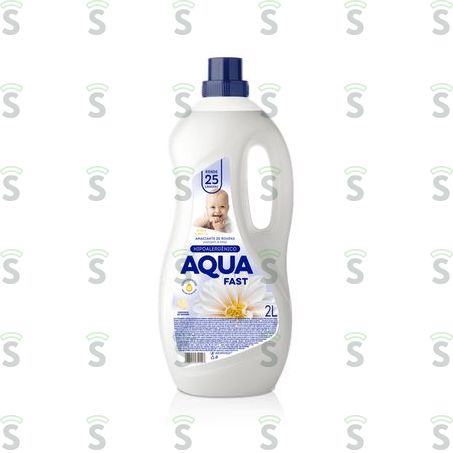  Amaciante de Roupa Diluído Pura Carícia Aquafast Frasco 2lt