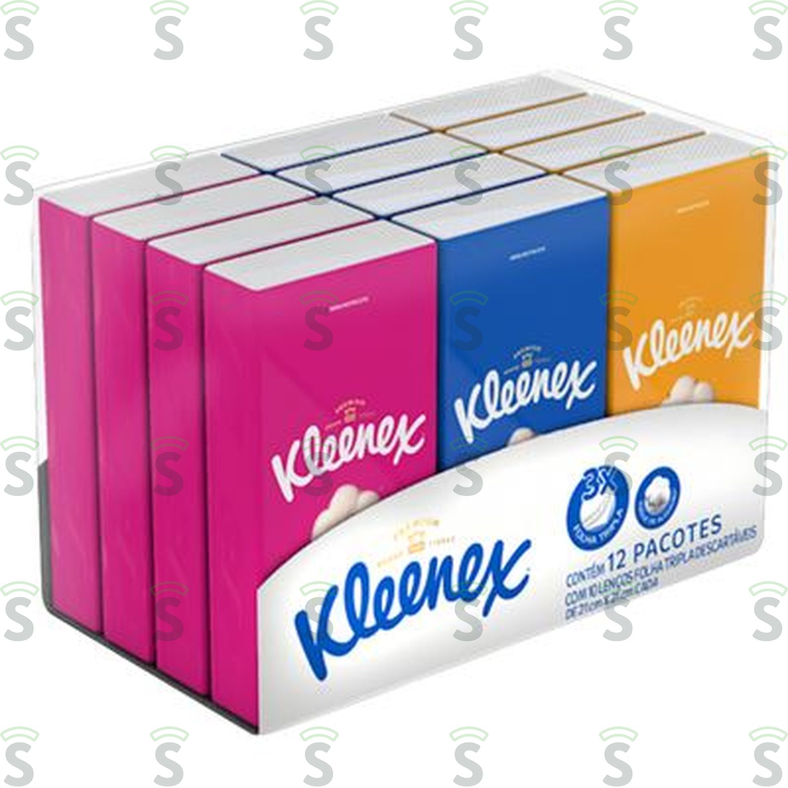 Lenço de Papel Kleenex Bolso Classic Embalagem 10UN