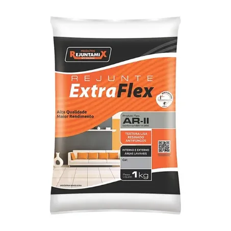  119044 - Colafix Rejunte Flex Preto 1kg
