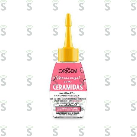  Reparador de Pontas Origem Bomba de Ceramidas Frasco 30ml