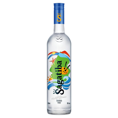 Cachaça Sagatiba 700ml - Prata