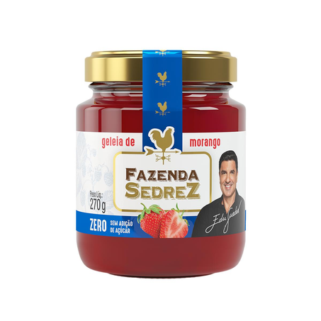 Geleia Fazenda Sedrez Zero Mrgo 250g