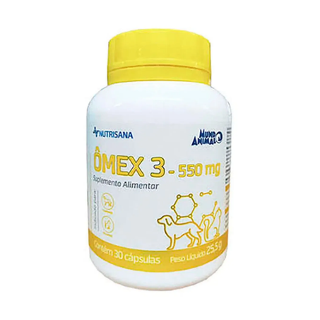 OMEX 3 550MG NUTRISANA 30 CAPSULAS