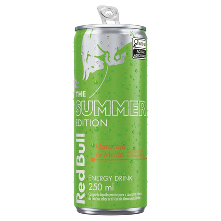 Bebida Energética Red Bull 250ml - Melão/ Maracujá - Lata