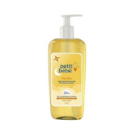 Sabonete Líquido Infantil Peptit Bébé Glicerina Neutro 250ml