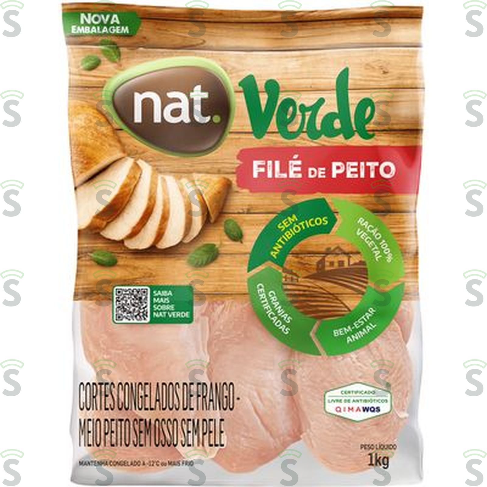 NAT.VERDE FILE DE PEITO 1KG