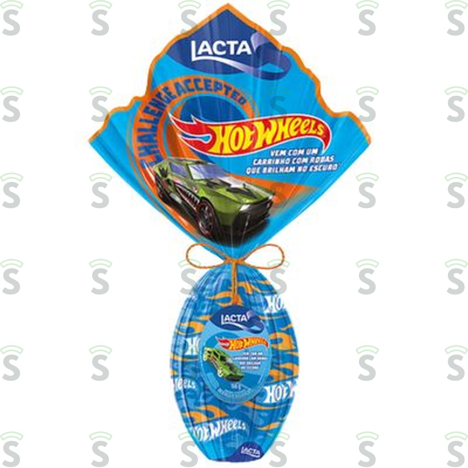 Ovo de Páscoa Lacta N15 Hot Wheels 166G