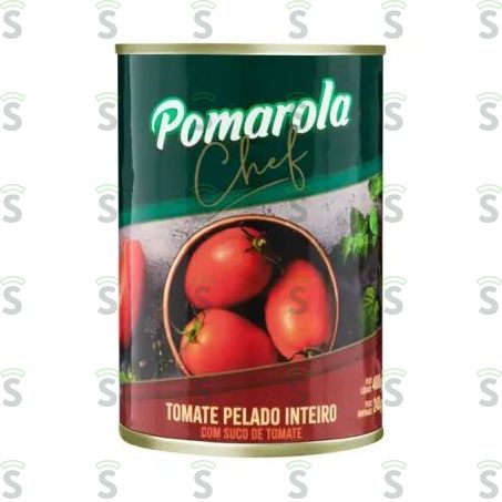  Tomate Pelado Pomarola Lata 240g