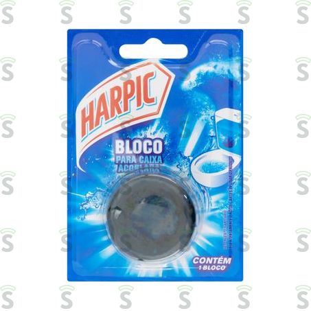  Bloco Para Caixa Acoplada Harpic Acqua Marine 50g