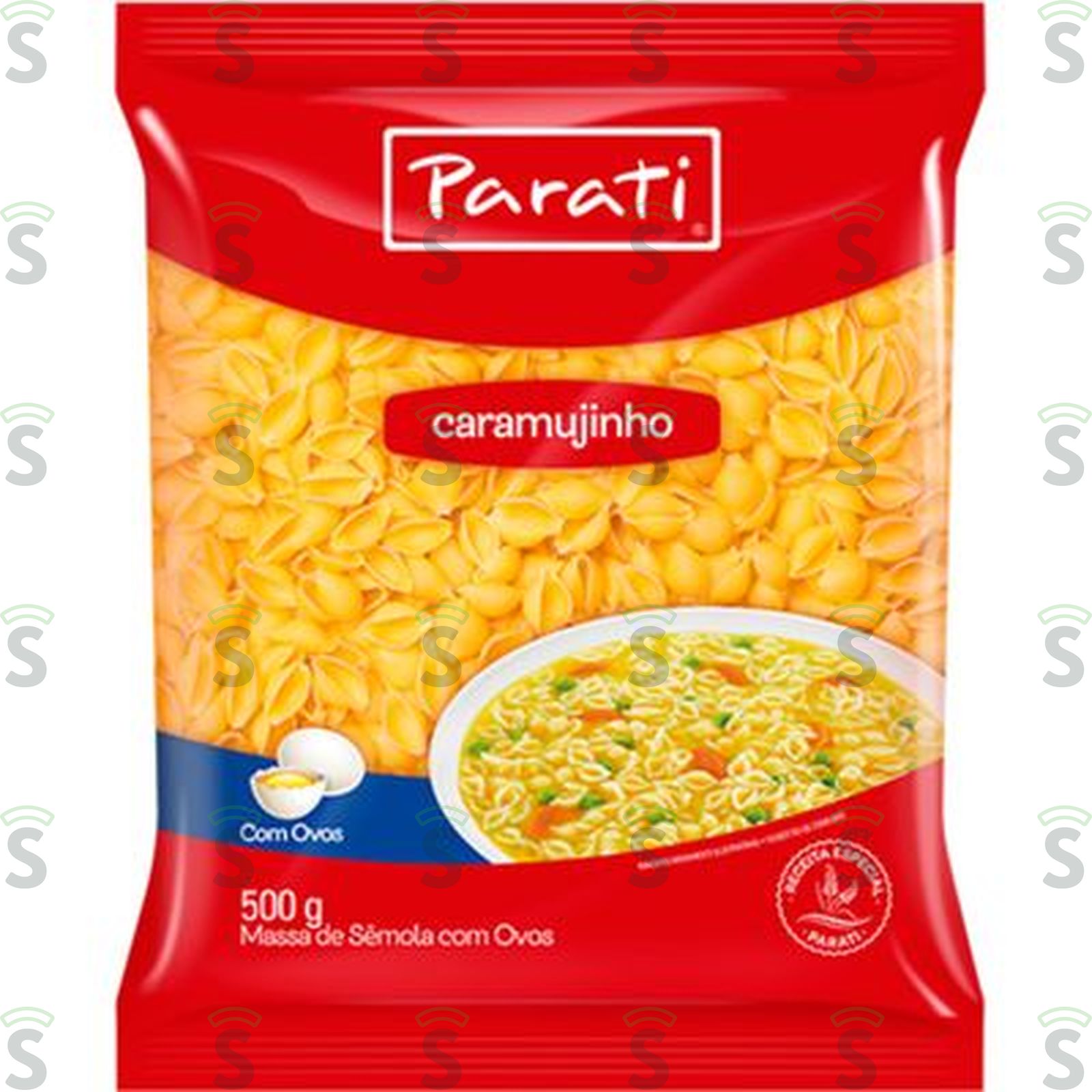 Massa parati caramujinho cort 500g
