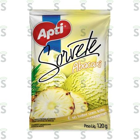 Apti-po P/sorvete 120g Abacaxi