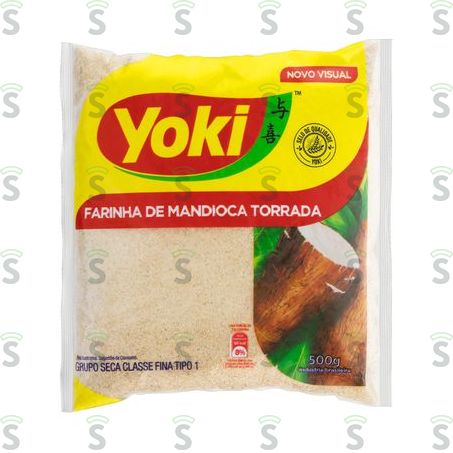  Farinha de Mandioca Torrada Yoki Pacote 500g