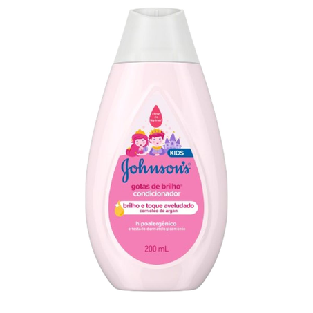 Condicionador Johnsons Kids 200ml - Gotas de Brilho