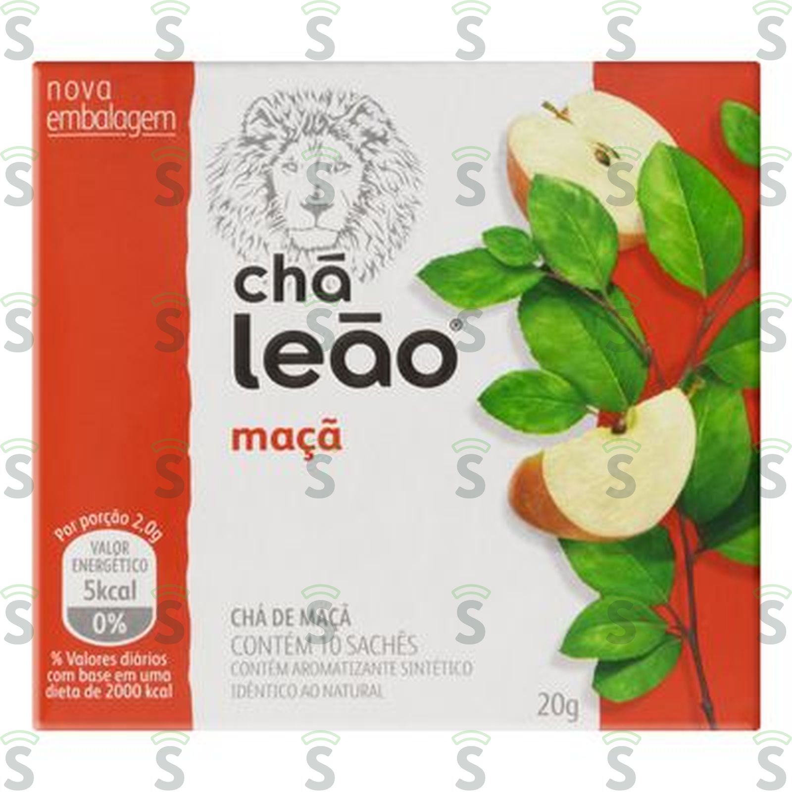Leao-cha c/10 maca 16g