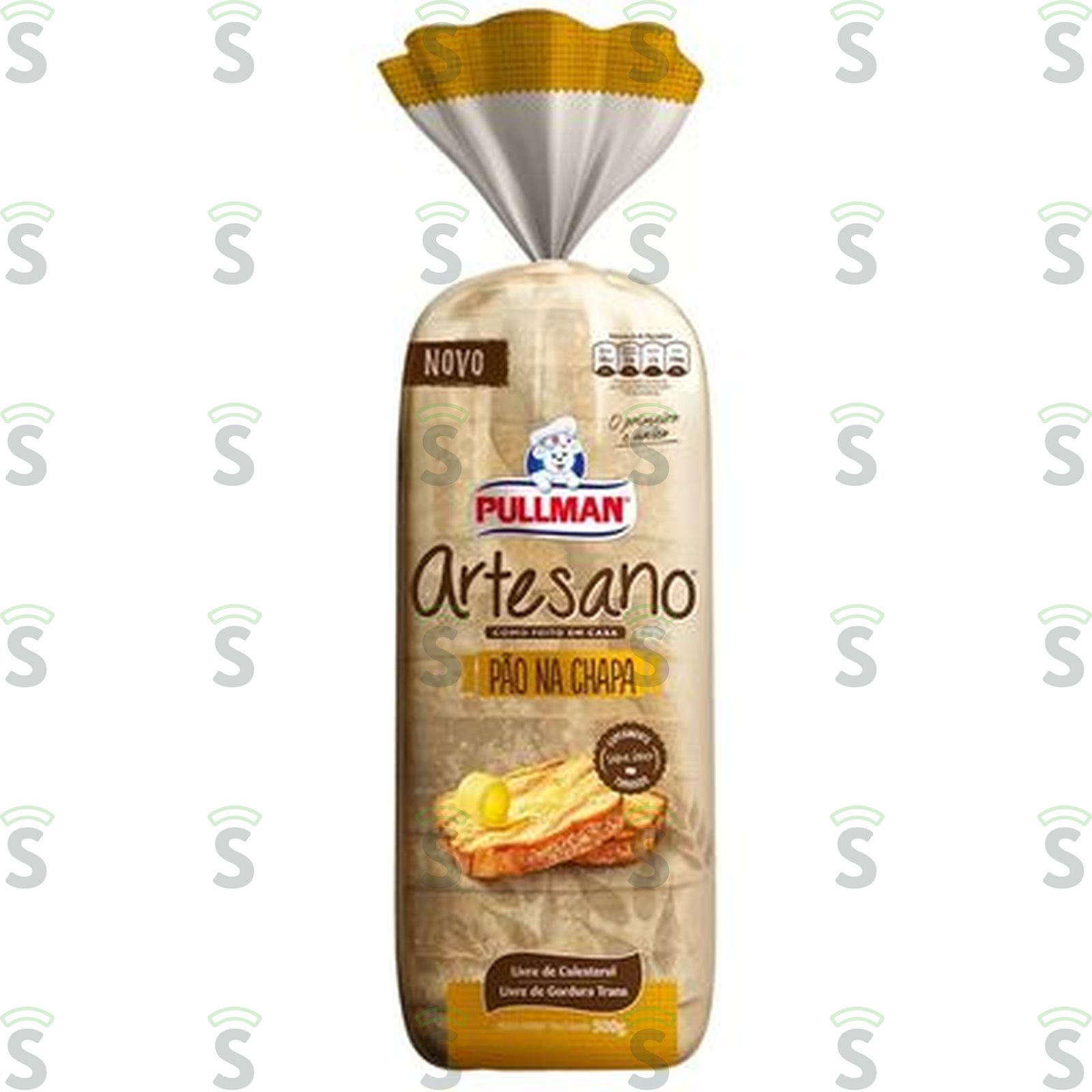 Pullman-pao artesano 500g na chapa