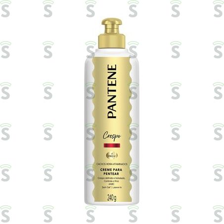 Pantene-creme Pentear 240g Crespo Cachos