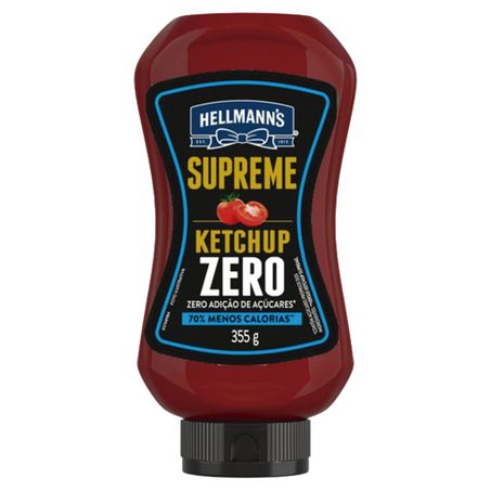 CATCHUP HELLMANN'S SUPREME ZERO SQZ 355G