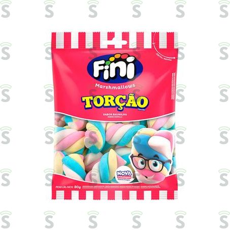  Marshmallow Fini Torção Pacote 60g