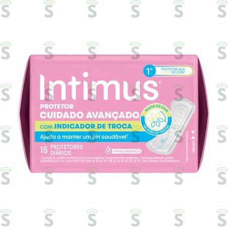  Intimus-protetor Diario C/15 Cuidado Avancado