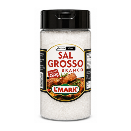 SAL GROSSO LMARK BRANCO PT 490G