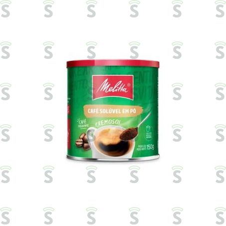  Cafe Melitta Soluvel Po 150g Lata