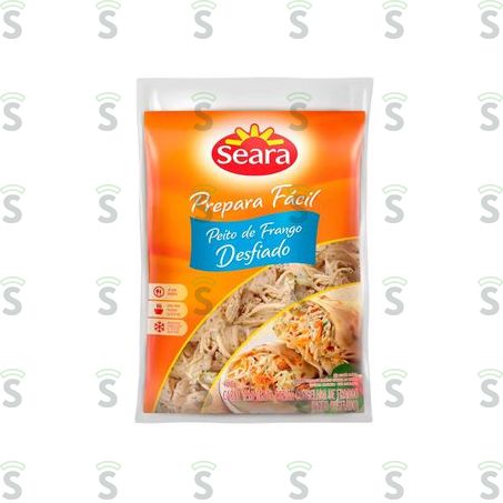  Seara Peito de Frango Desfiado Prepara Fácil Embalagem 400g