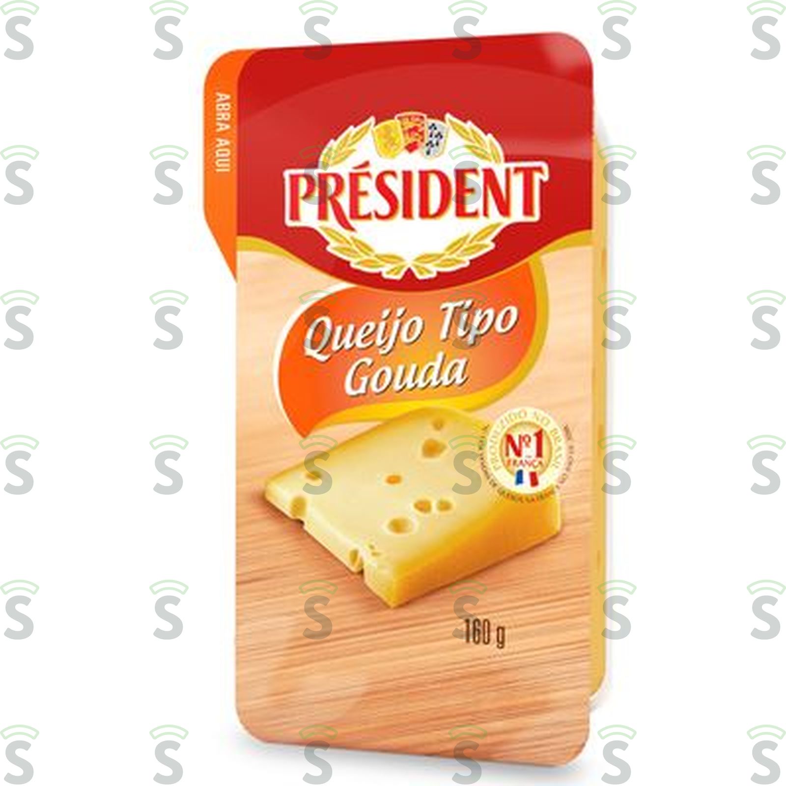 Queijo Gouda President 185G