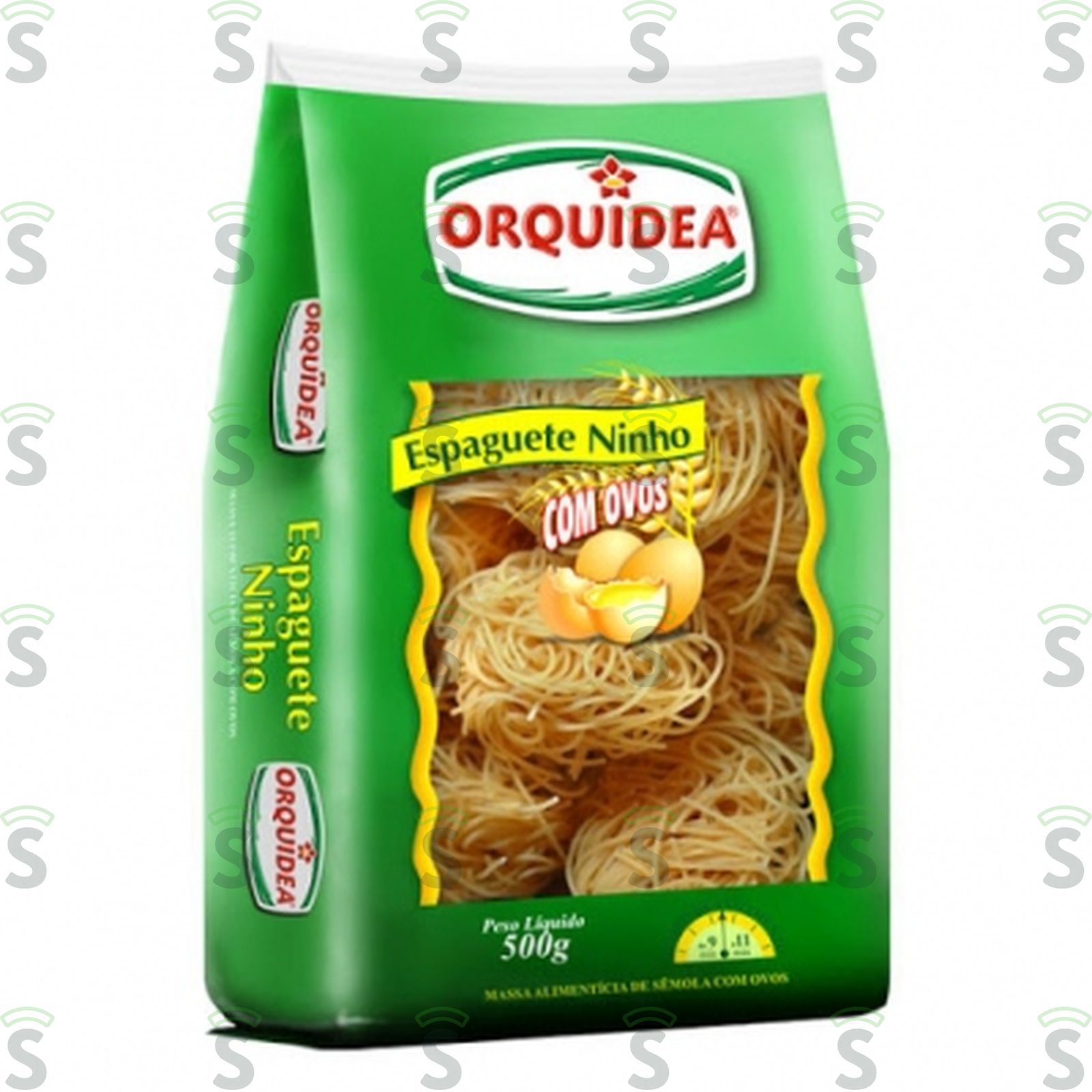 Massa orquidea espaguete ninho 500g