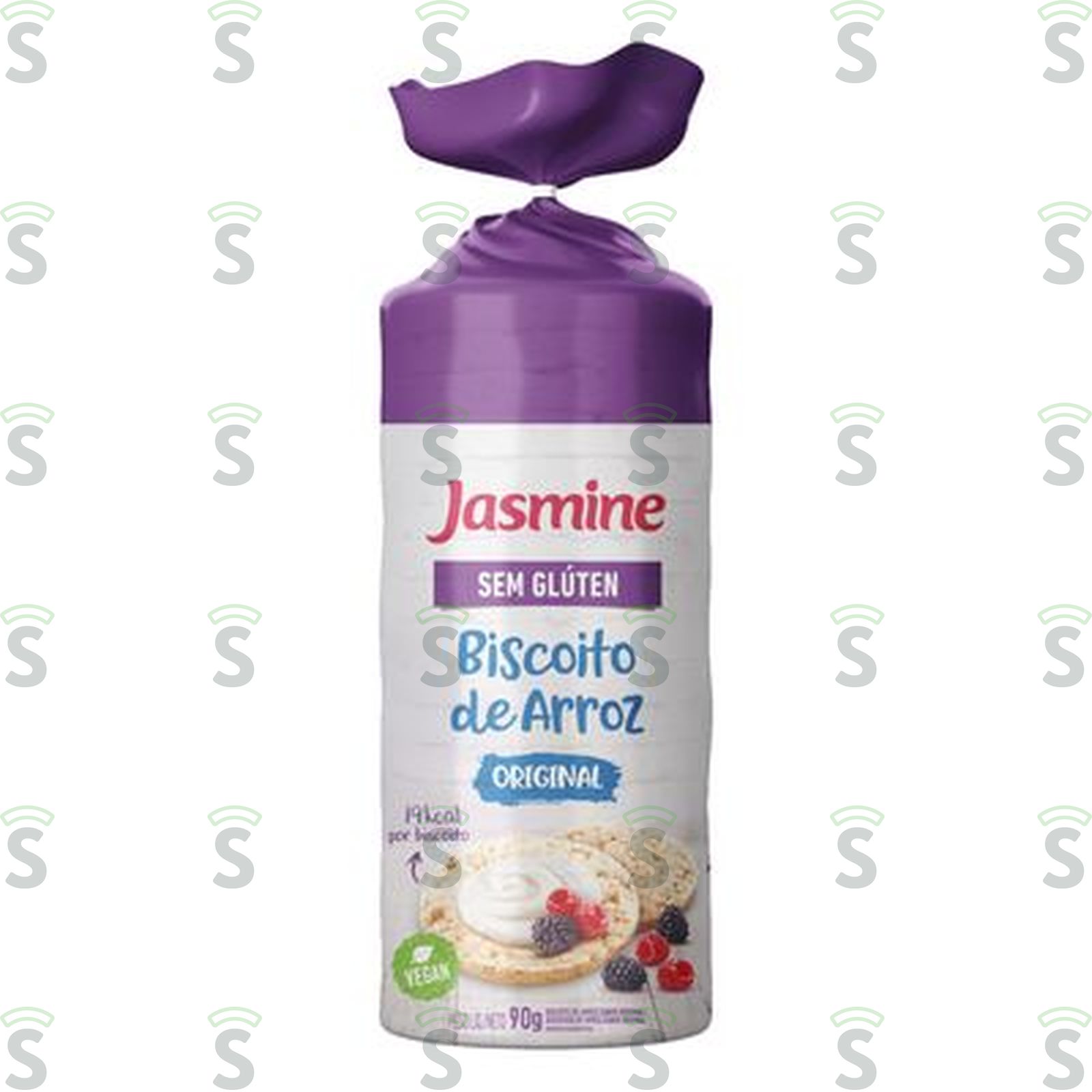 BISC ARROZ JASMINE INTEG 90G S/GLUTEN