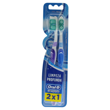 Escova Dental Oral-B Complete - Leve 2, Pague 1 Escova