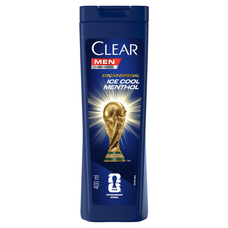 Shampoo Clear 400ml - Cool Menthol