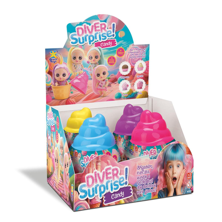 Boneca Divertoys Surprise Candy - Ref. 8323