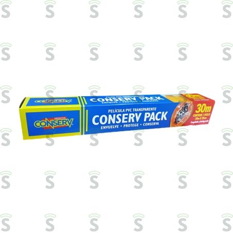  Conserv-filme Pvc Transp. 30mx28cm
