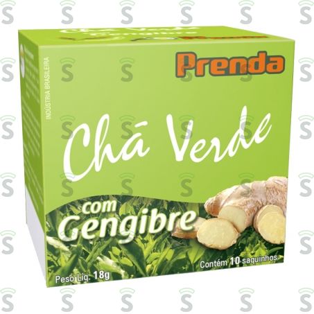  Prenda-cha Verde C/gengibre 18g C/10