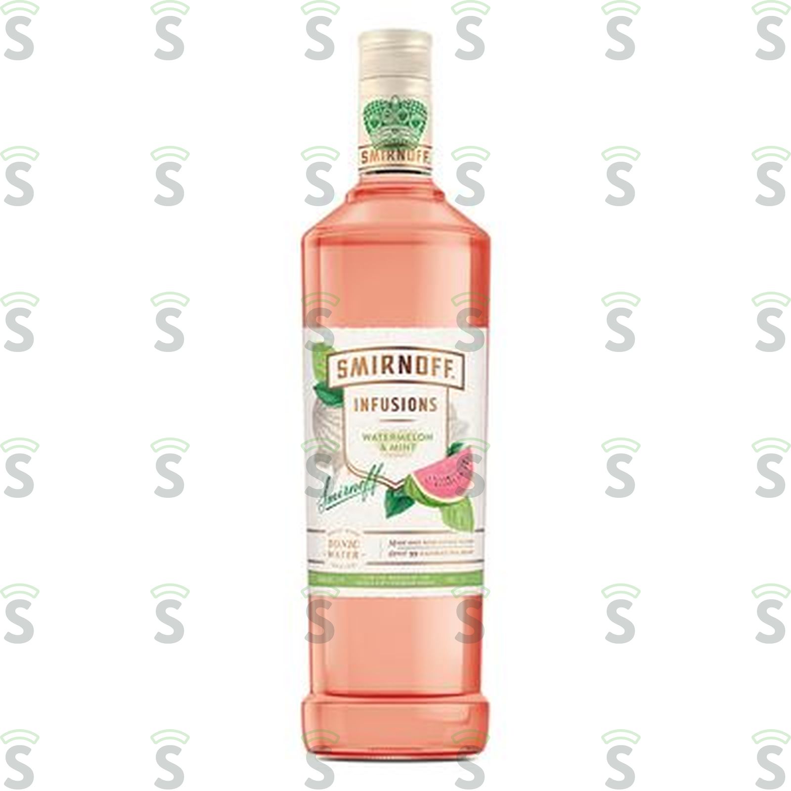 Vodka Destilada Watermelon & Mint Smirnoff Infusions Garrafa 998ML