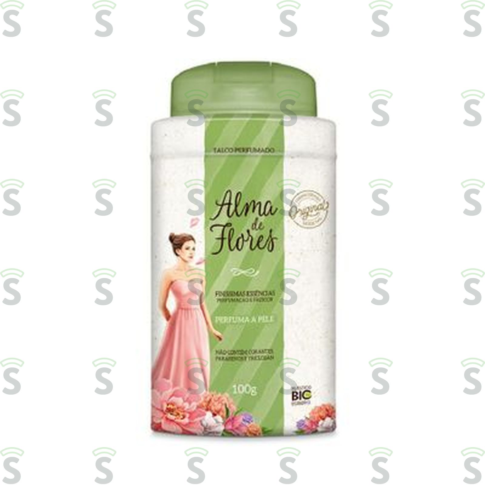 Talco Alma de Flores Finíssimas Essências Frasco 100gr