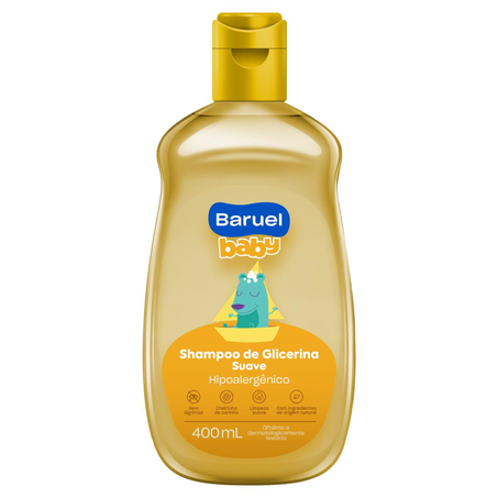 Shampoo Baruel Baby 400ml - Suave