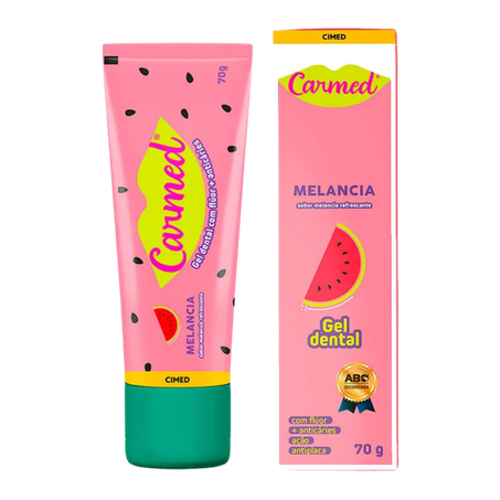Gel Dental Carmed Infantil Melancia 70g 
 