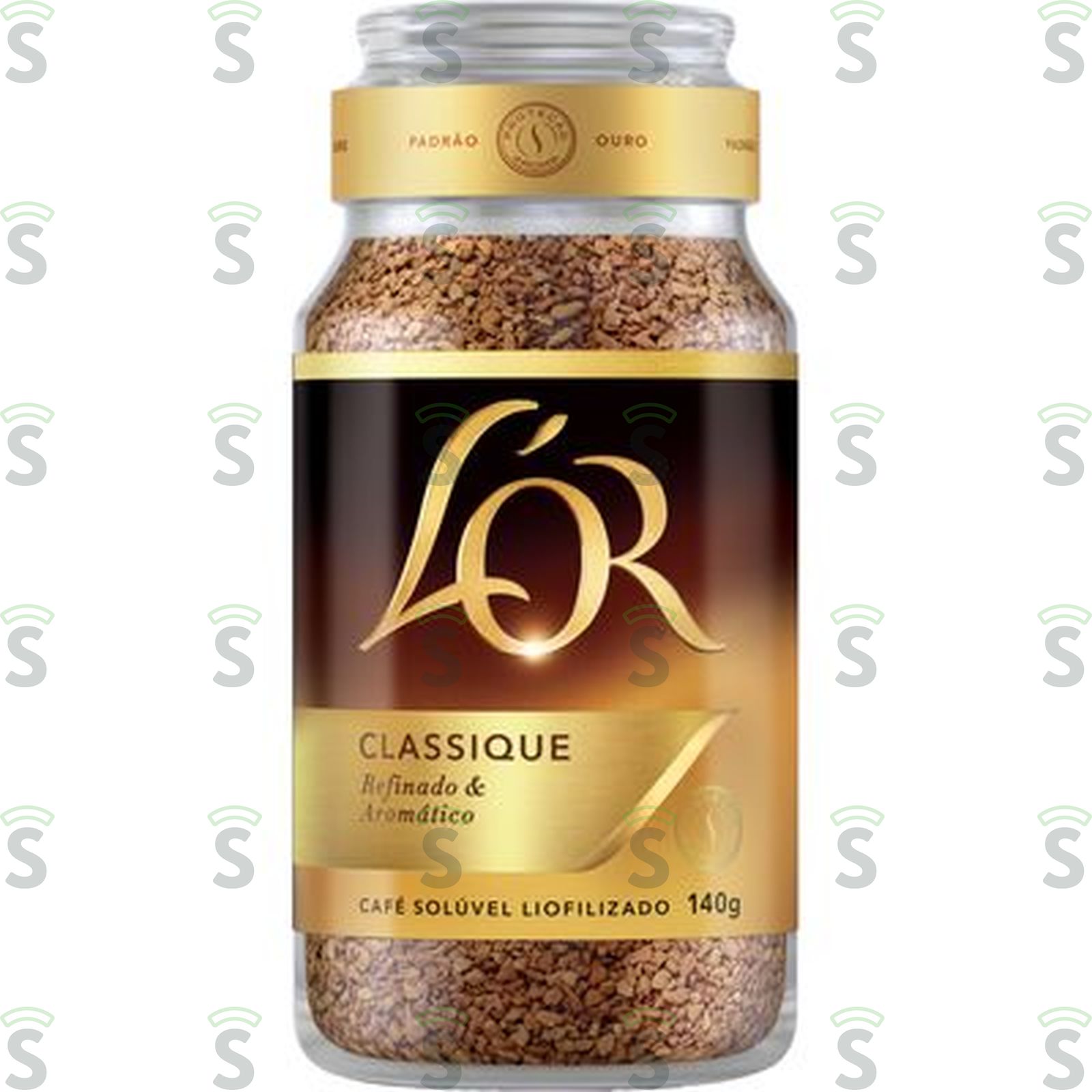 Café Solúvel Liofilizado L'or Classique Pote de Vidro 140gr
