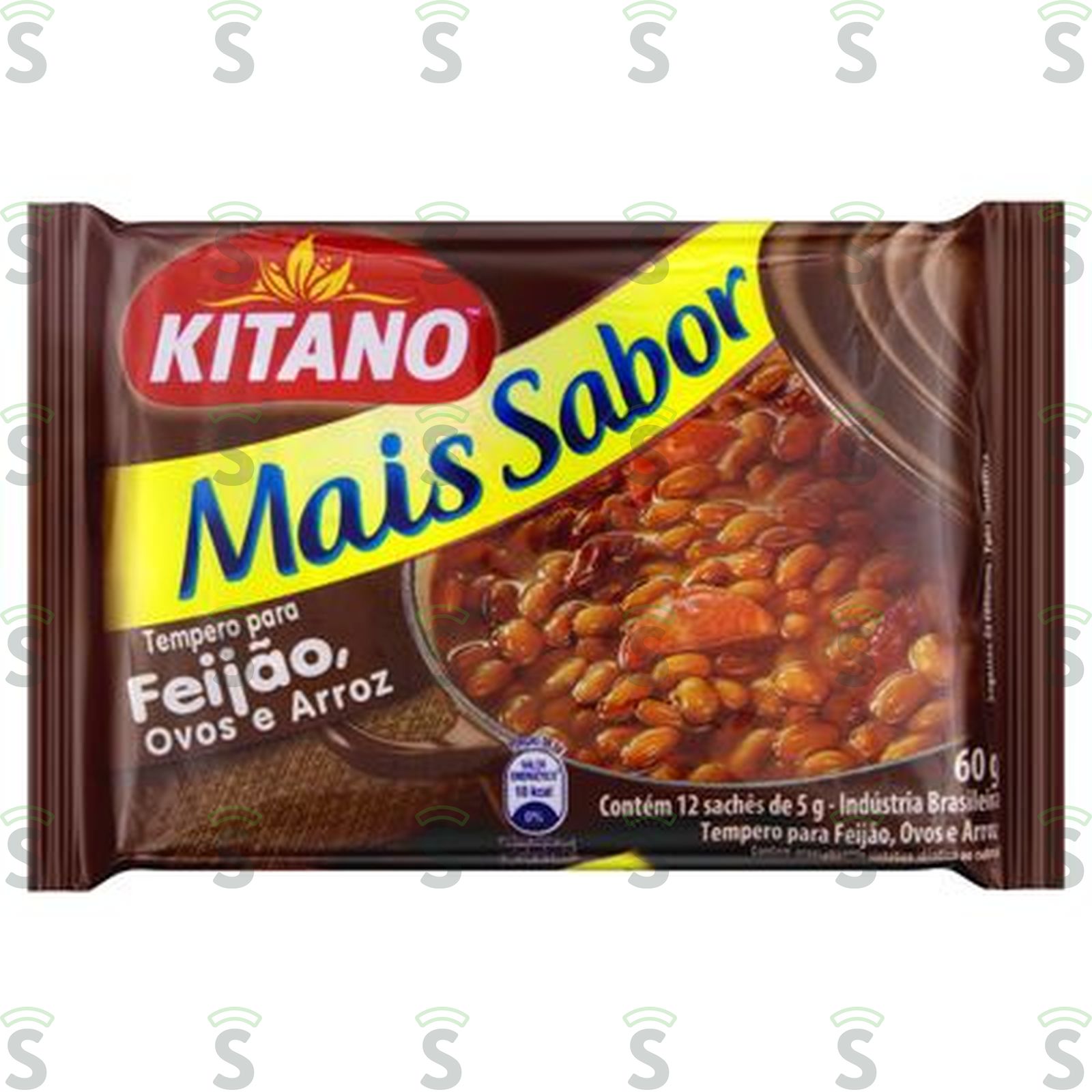 Kitano-mais sabor tempero 60g feijao